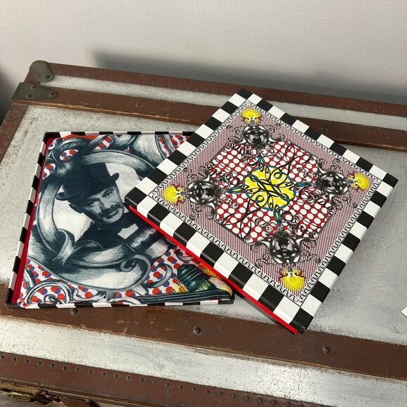 Christian Louboutin Multicolor Modal/Cashmere Shawl Scarf Large Wrap - Picture 1 of 9